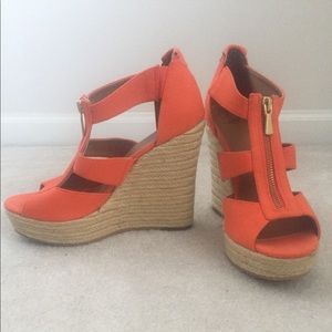 Orange Espadrilles